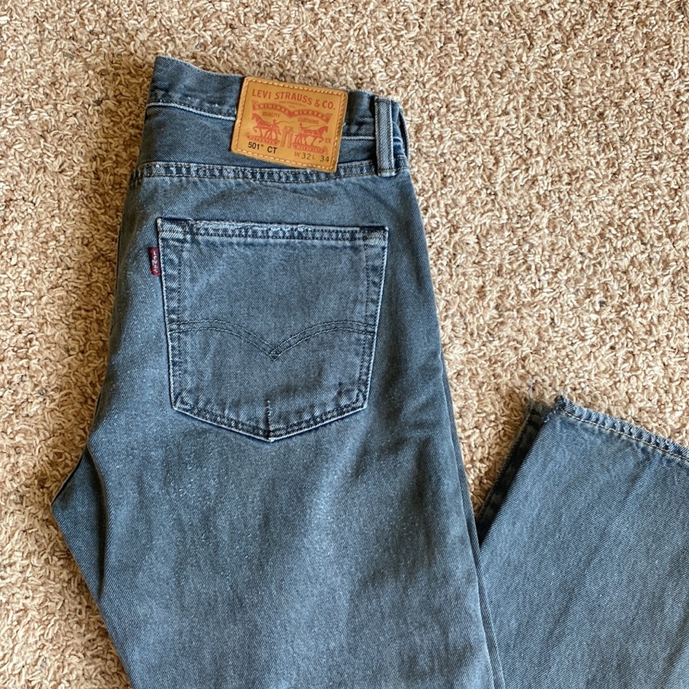 Grey 501 Levi’s Jeans